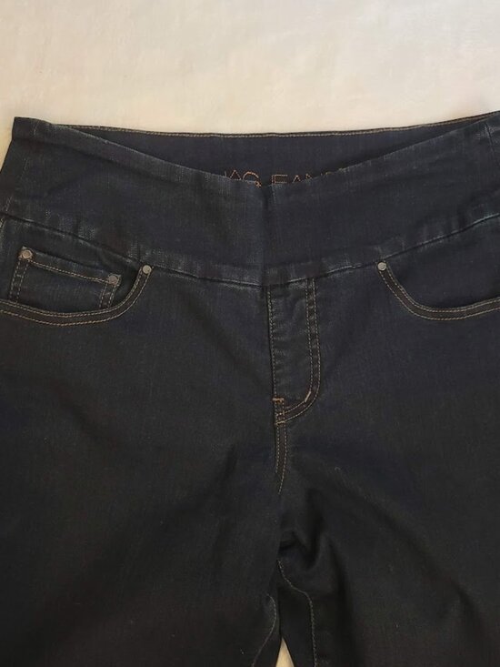 Jag Jeans High Rise Bootcut Dark Wash Denim Jeans KF27 Size 12 Long - Picture 5 of 7